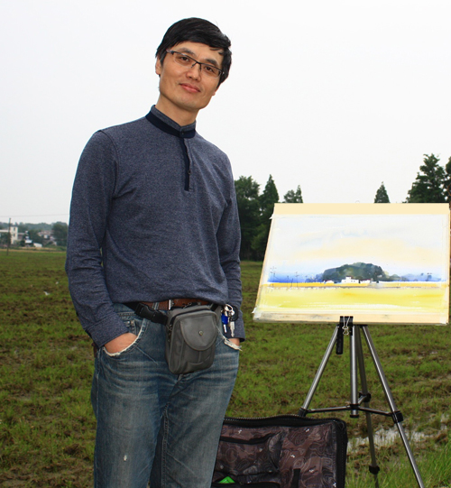 上海黄浦老年大学将来白马潭建写生基地(图3)