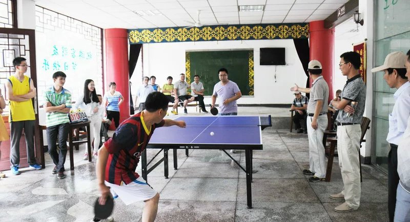 潜山水吼“白马潭杯”首届乒乓球赛今在景区开赛(图5)