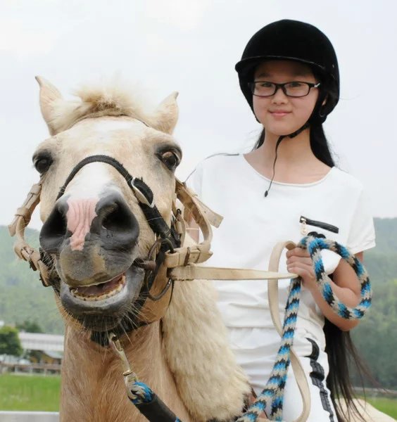 白马潭：安徽少女骑手生态园里“走单骑”(图5)
