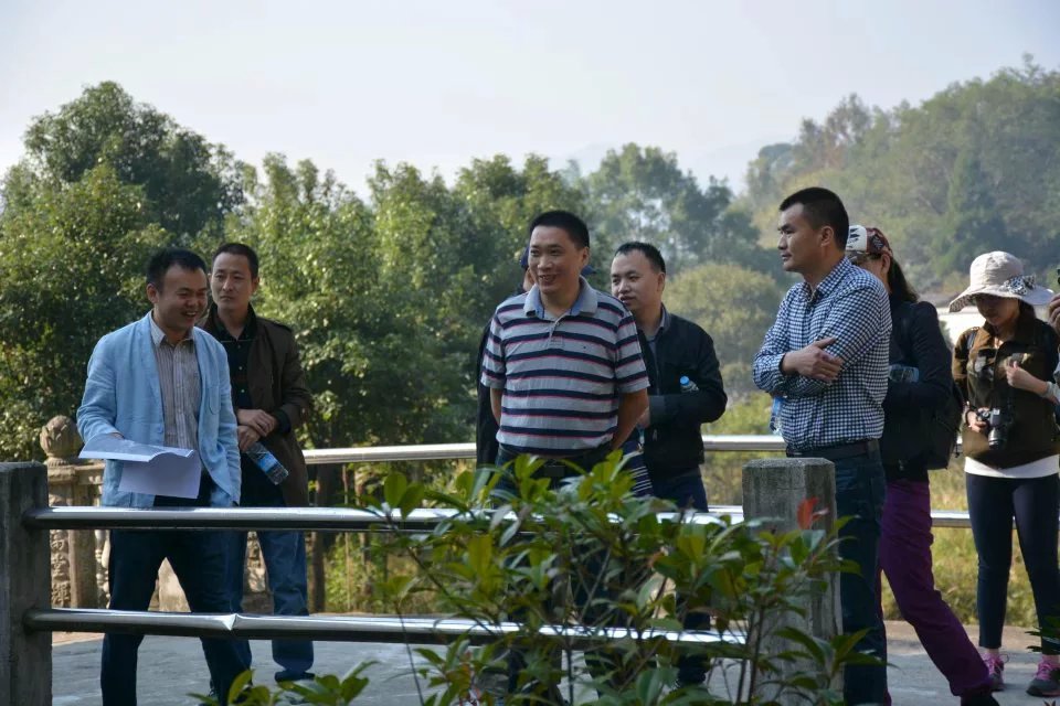 安徽华汉旅旅游规划及专家组来黑虎瀑景区考察(图5)