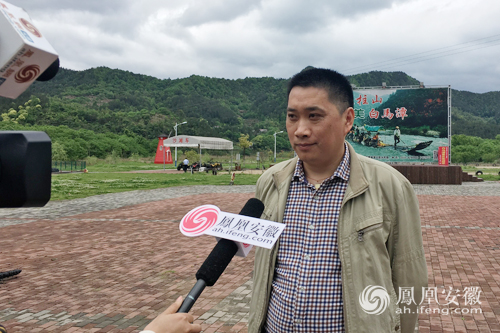 凤凰全媒体体验白马潭户外项目 于山谷流泉“对话”文人骚客(图4) 凤凰全媒体体验白马潭户外项目 于山谷流泉“对话”文人骚客(图4)