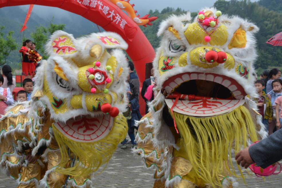 天柱山白马潭首届农耕文化旅游节开幕式（组图）(图6)