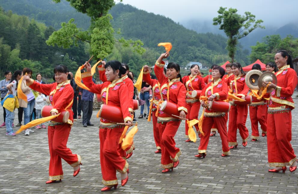 天柱山白马潭首届农耕文化旅游节开幕式（组图）(图9)